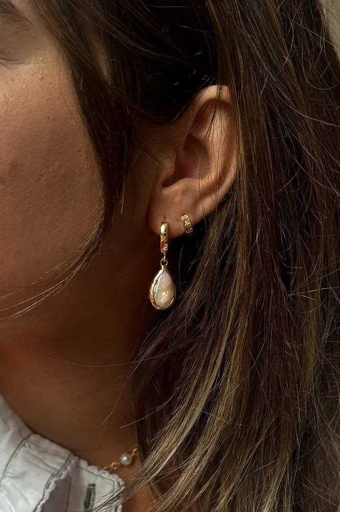 Iris & I Clementine Hoop Earrings