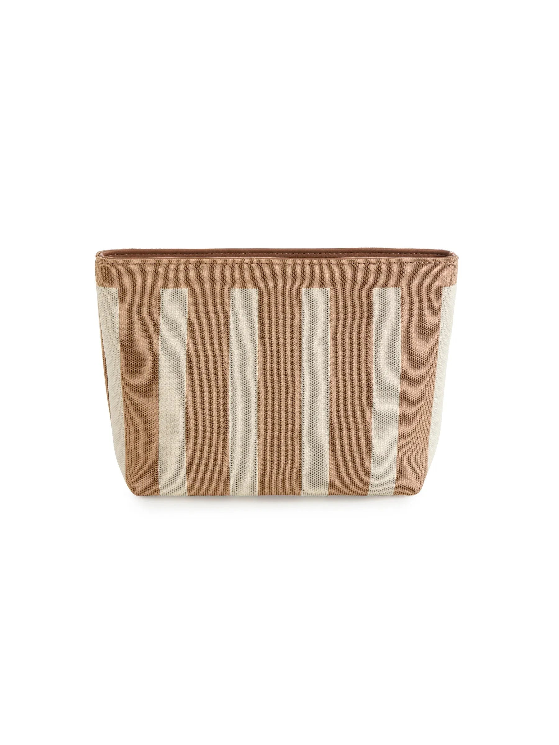 Isla Stripe Zip Pouch