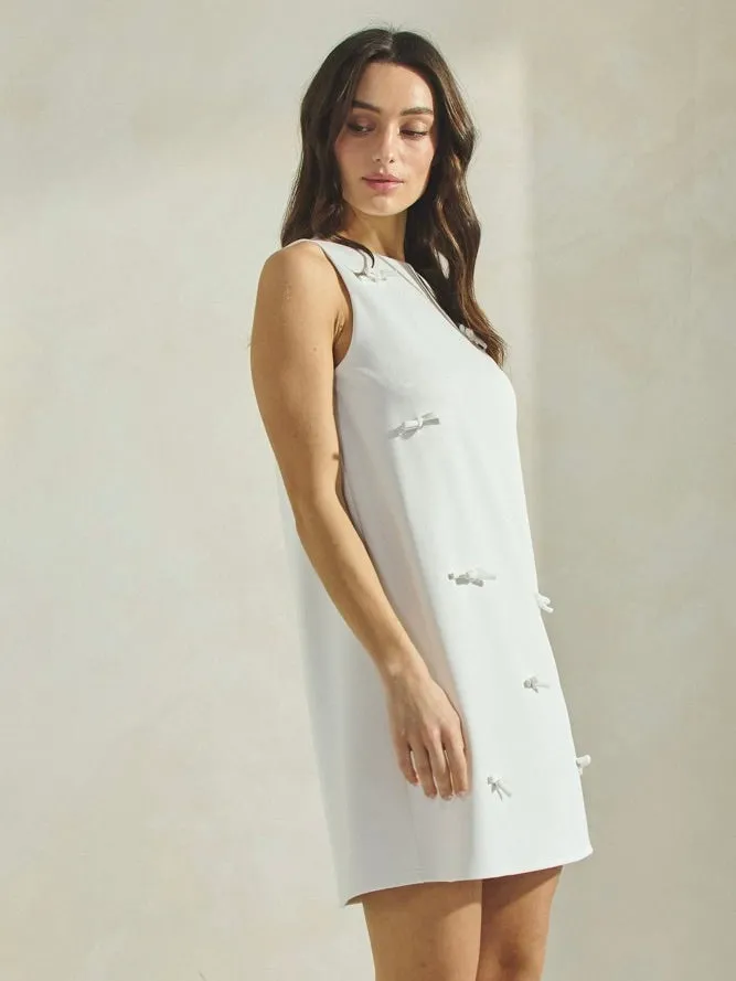 It's Bow Time Mini Dress