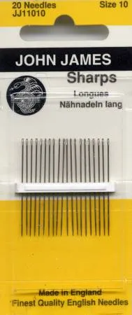 John James Sharps Size 10 - John James