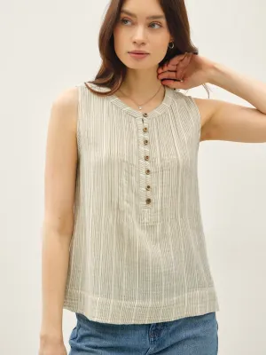Jordyn Button Up Henley