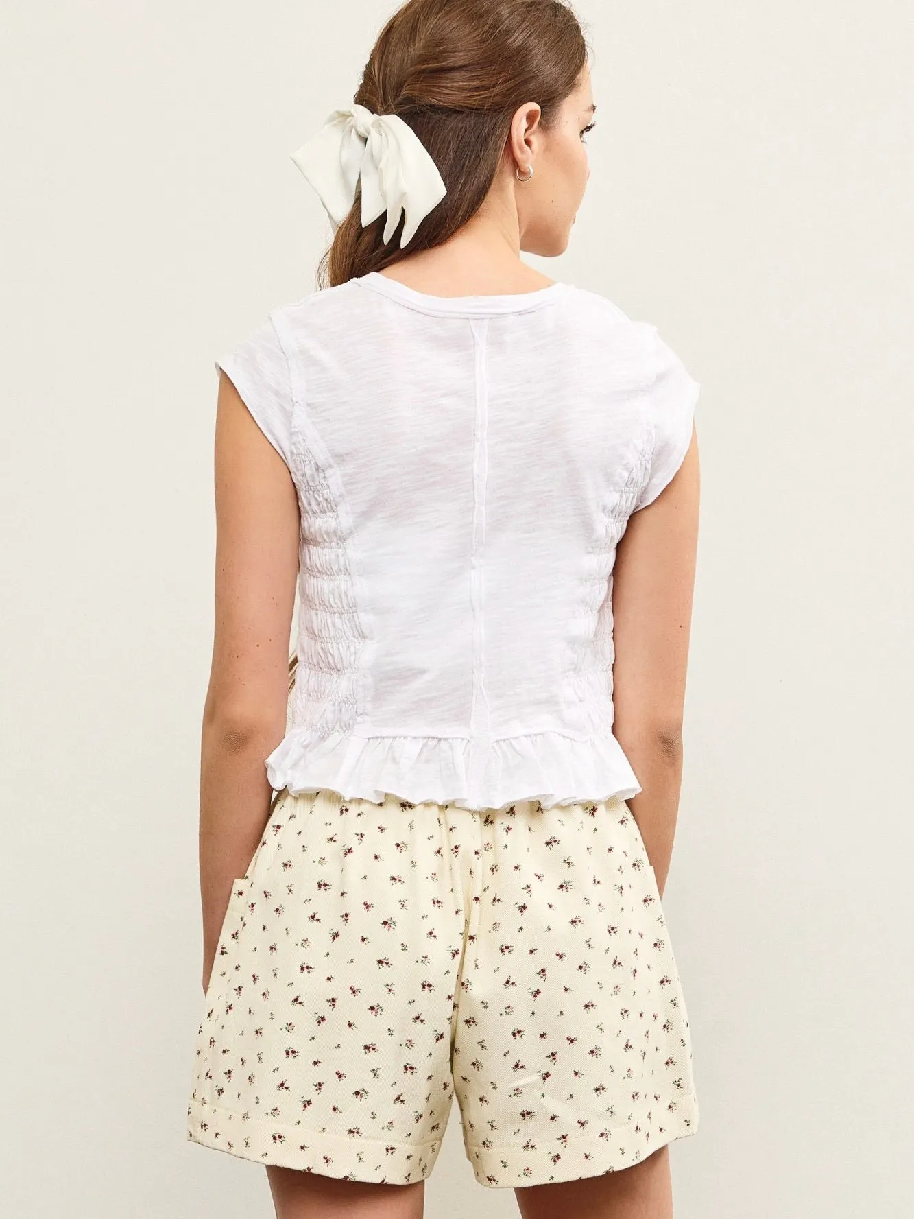 Josie Ruffle Hem Top