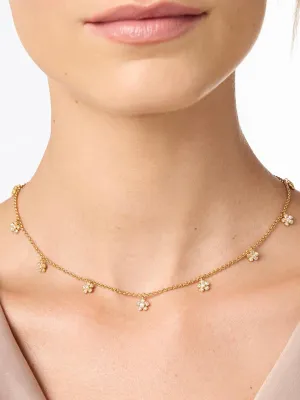 {Julie Vos} Laurel Charm Gold Necklace