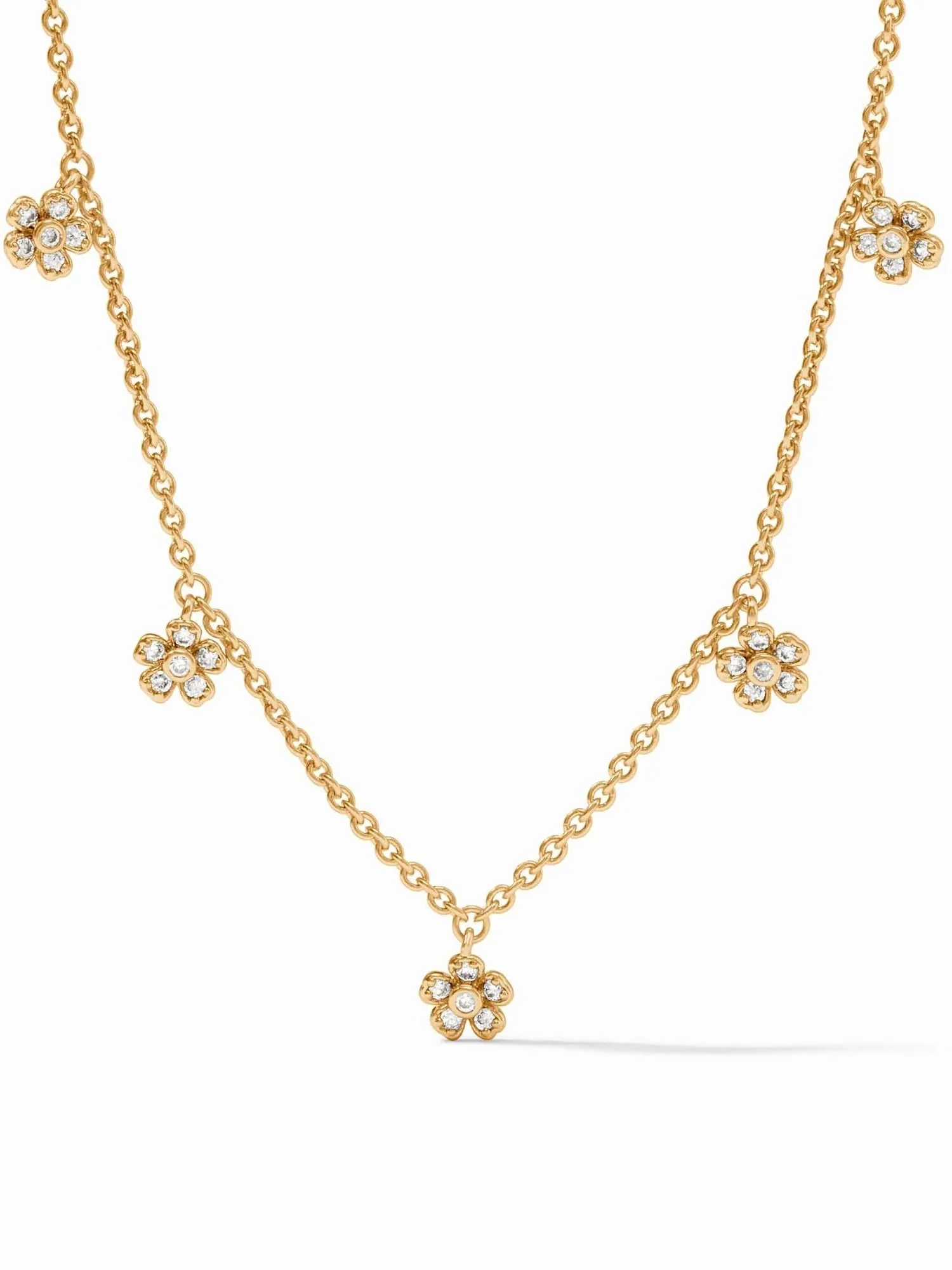 {Julie Vos} Laurel Charm Gold Necklace
