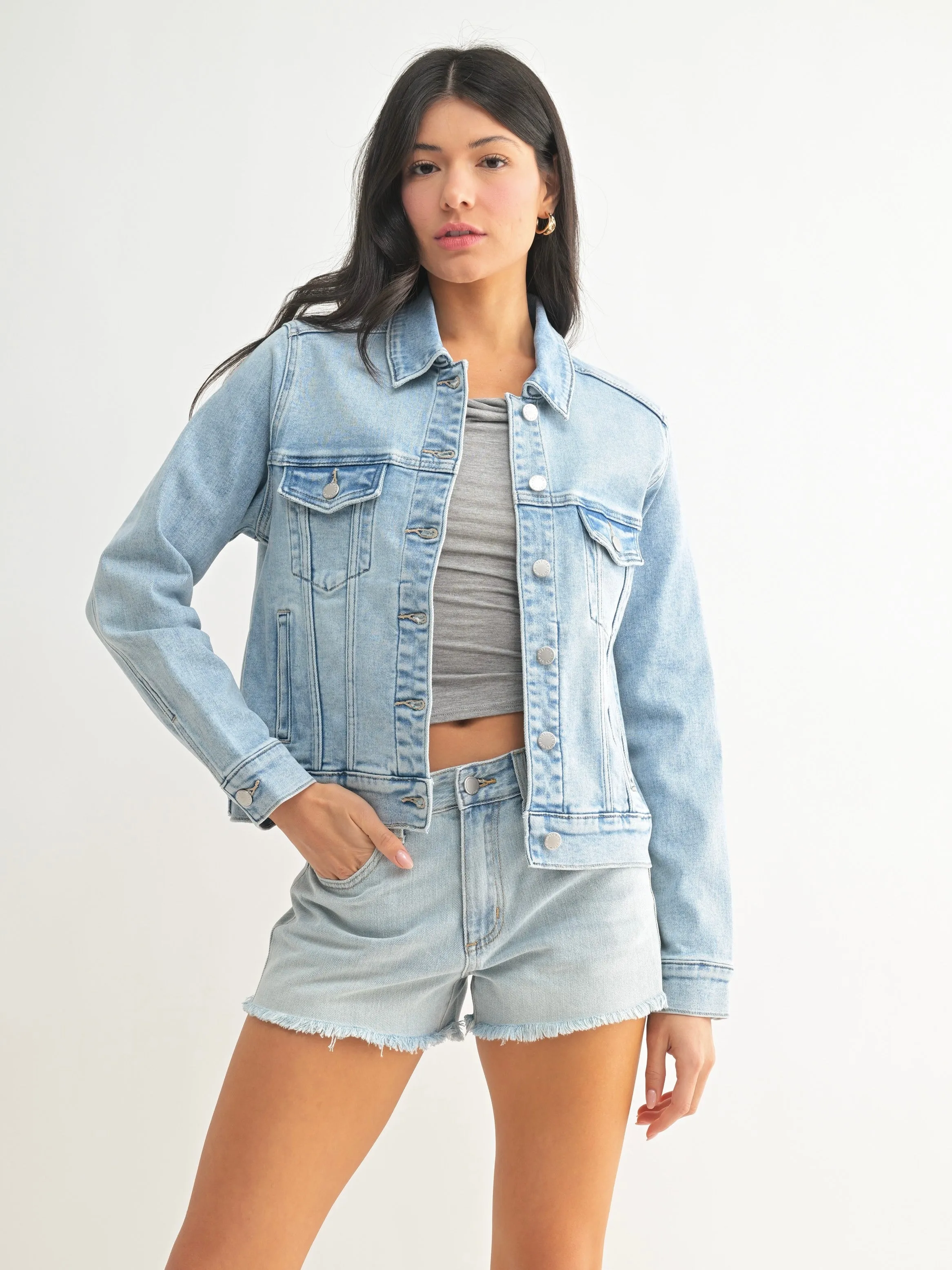 {Just USA Jeans} Relaxed Classic Jacket