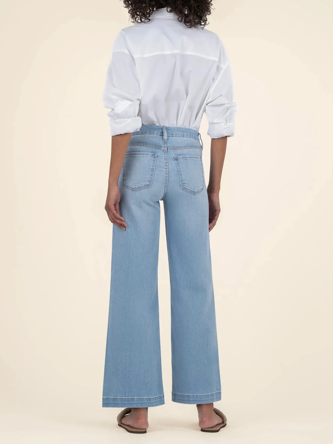 Kut Jeans : Meg High Rise Wide Leg