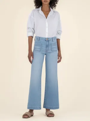 Kut Jeans : Meg High Rise Wide Leg