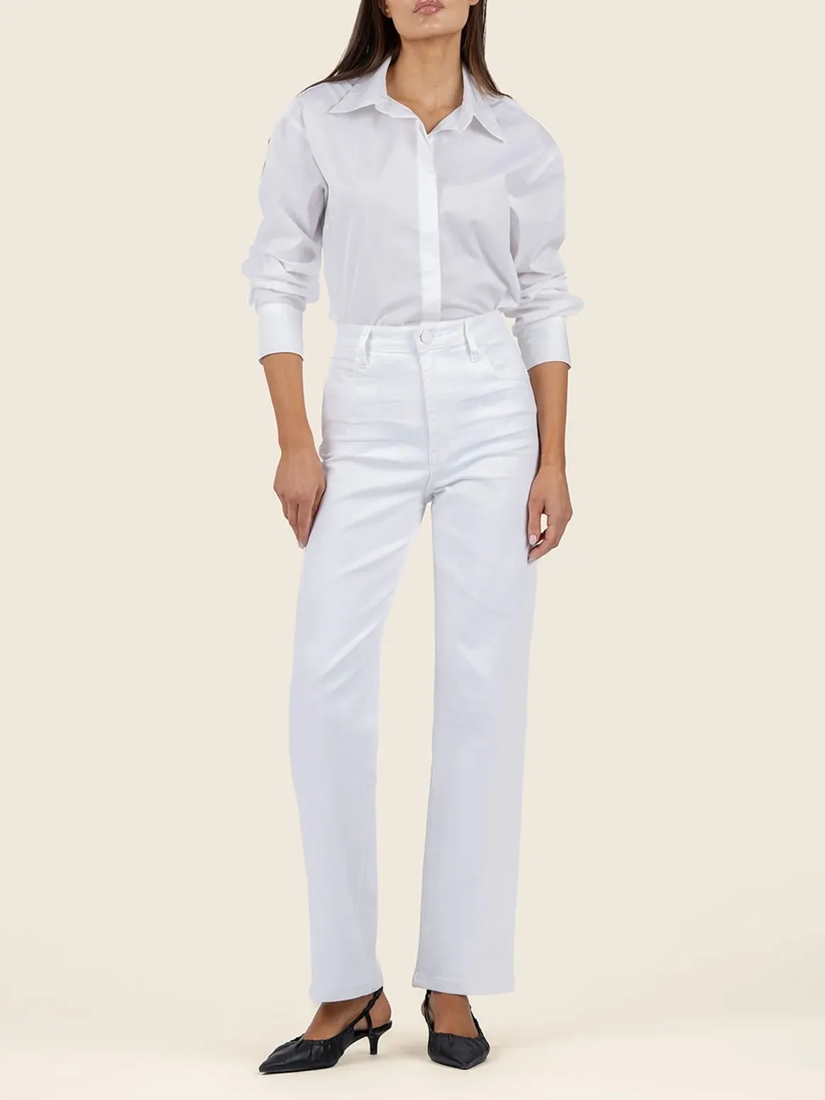 Kut Jeans : Sienna High Rise Wide Leg