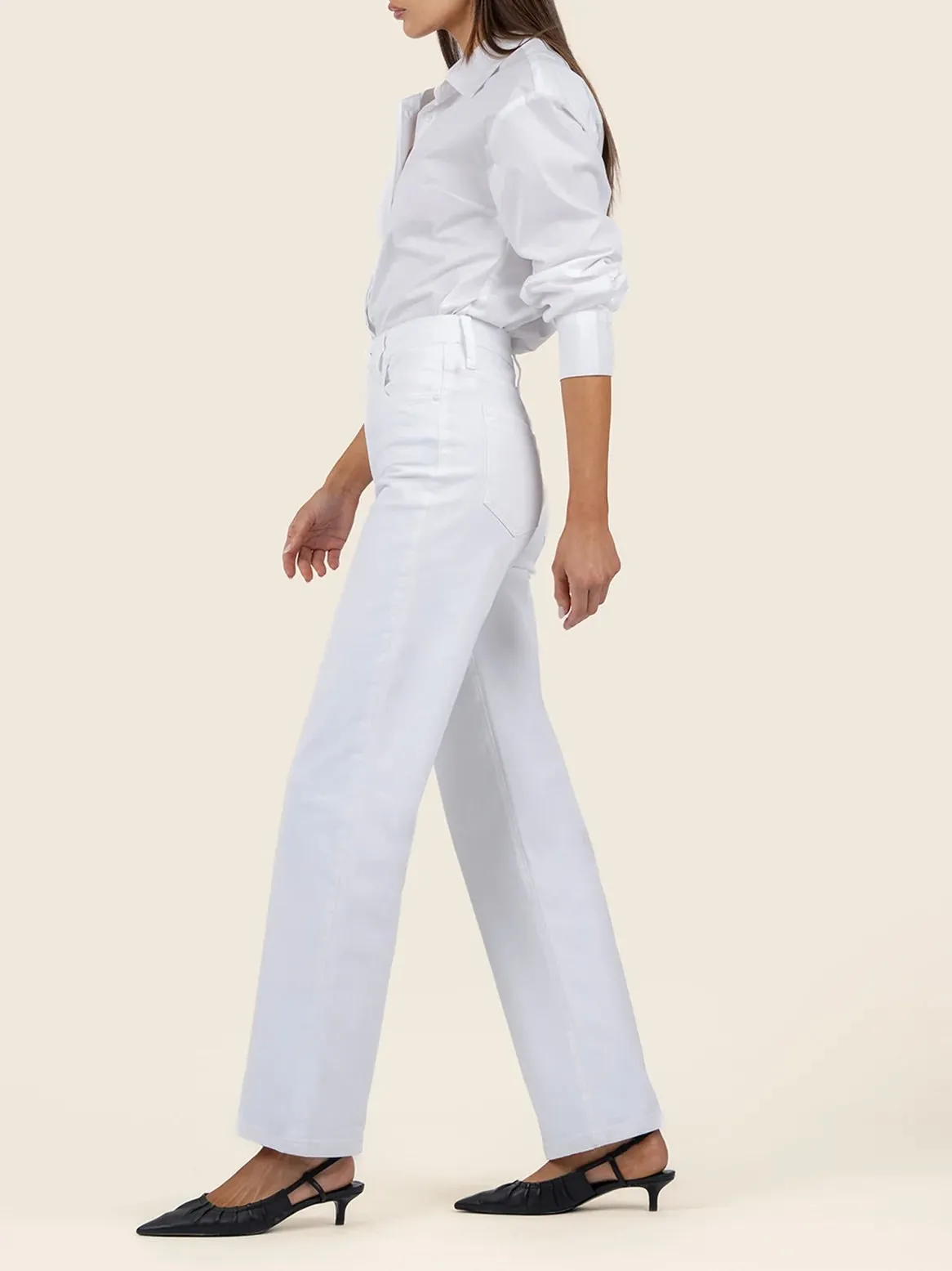 Kut Jeans : Sienna High Rise Wide Leg
