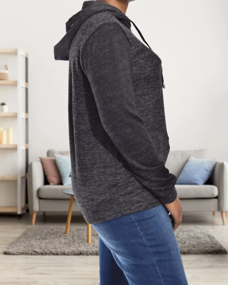 Ladies Charcoal Top