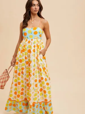 Lemon Maxi Dress