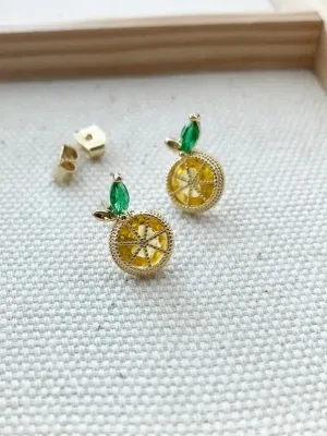 Lemon Zest Earring