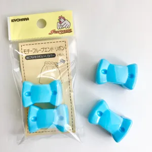 Loop Ends - Bow - Blue- Kiyohara