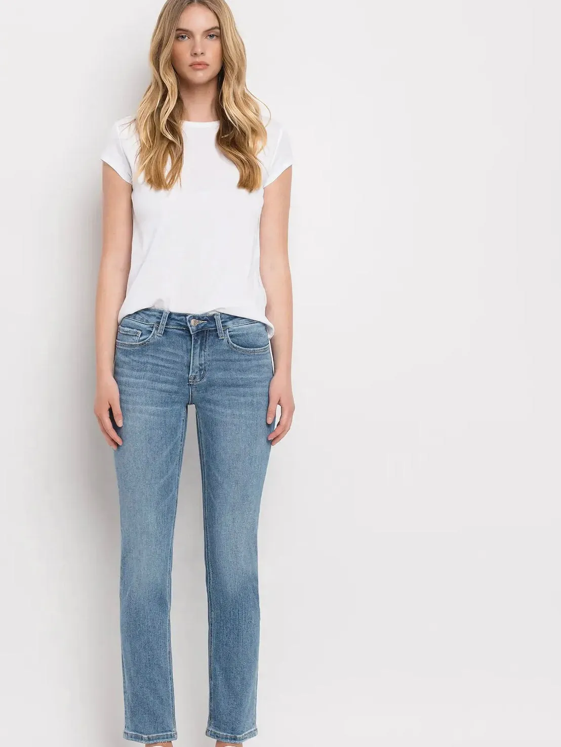 Loveret : Slim Ankle Straight Jean