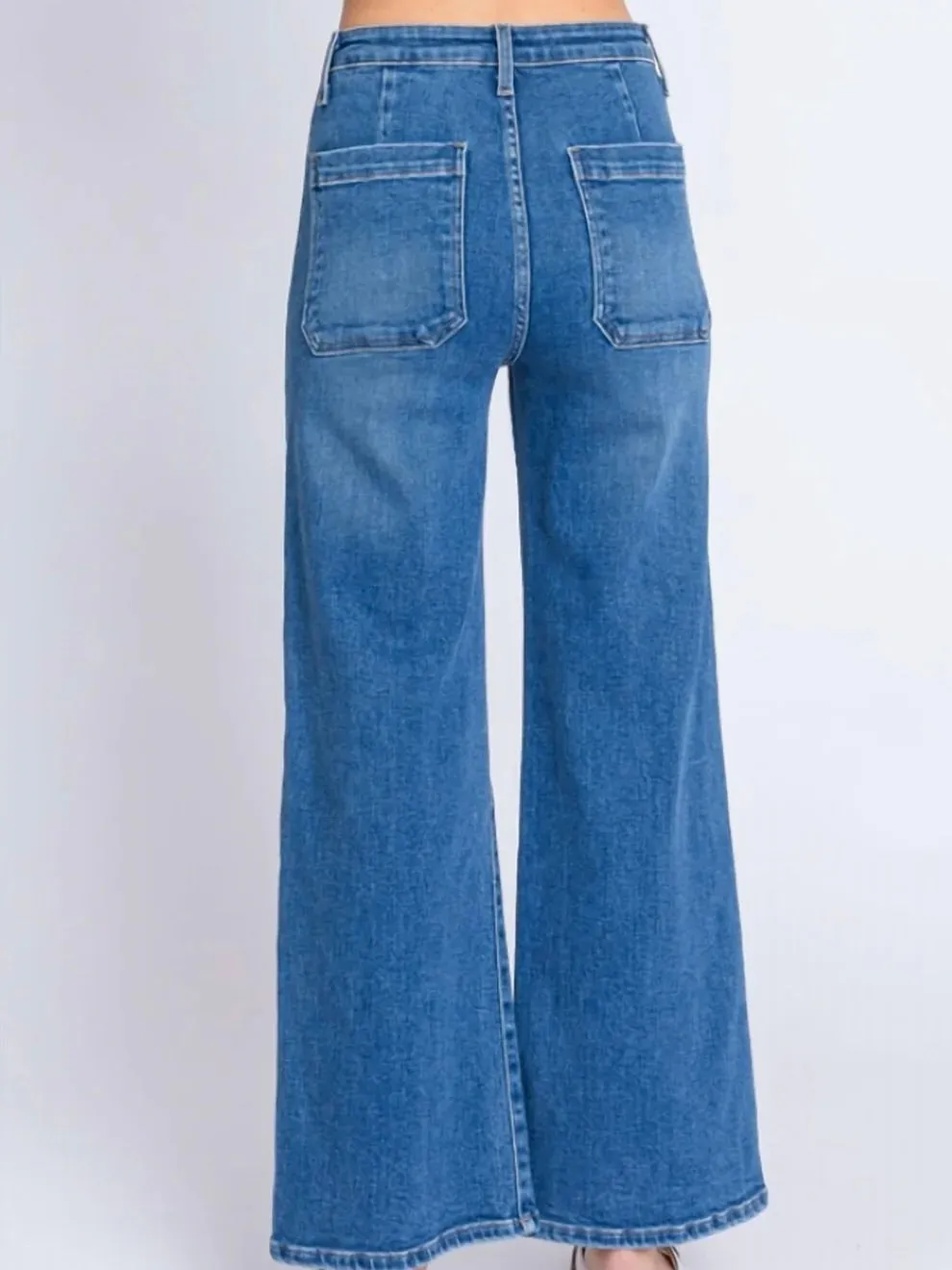L.T.J : Sailor Front Patch Pocket Denim