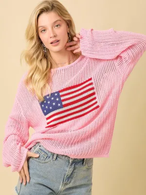 Lucy Flag Sweater