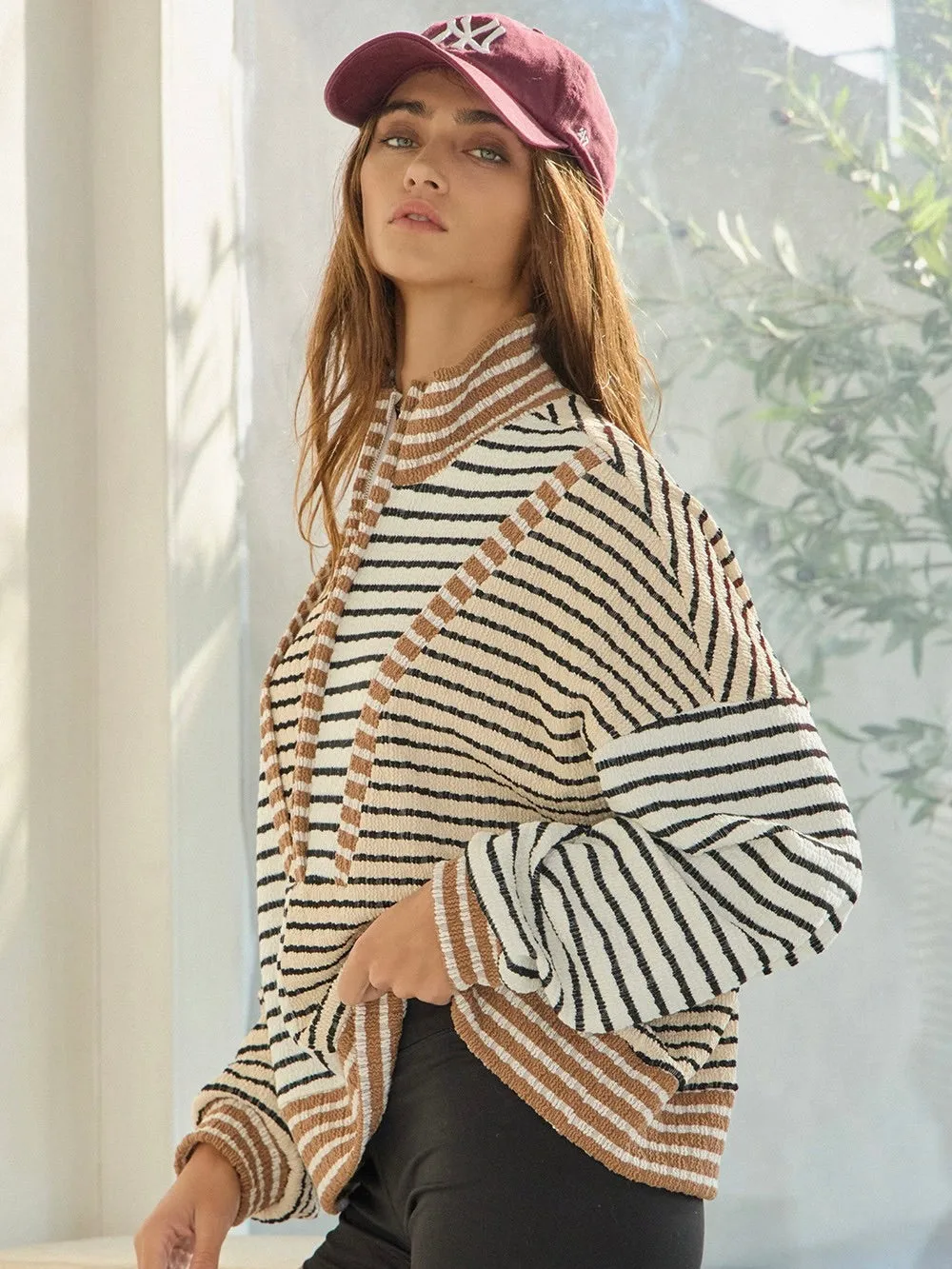 Maria Half Zip Sweater