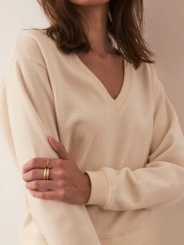 {Marine Layer} Velour Sweatshirt
