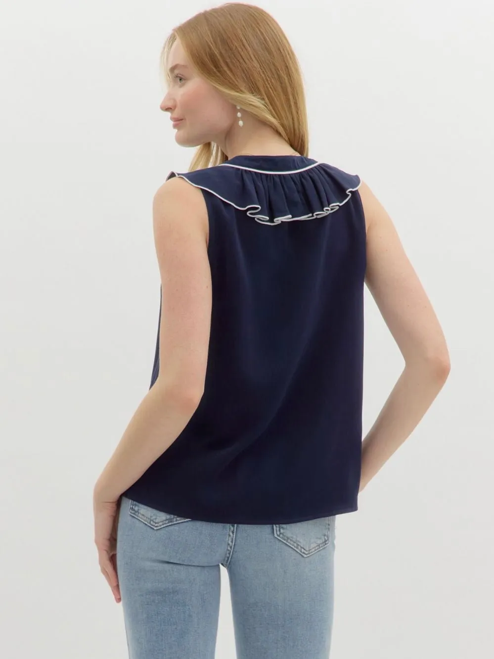 Merrow Stitch Top