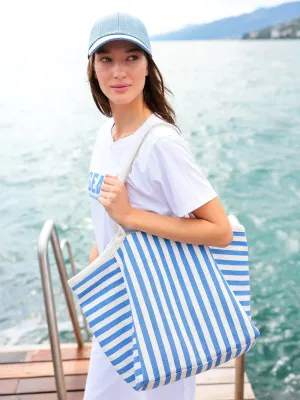 Morgan Stripe Tote