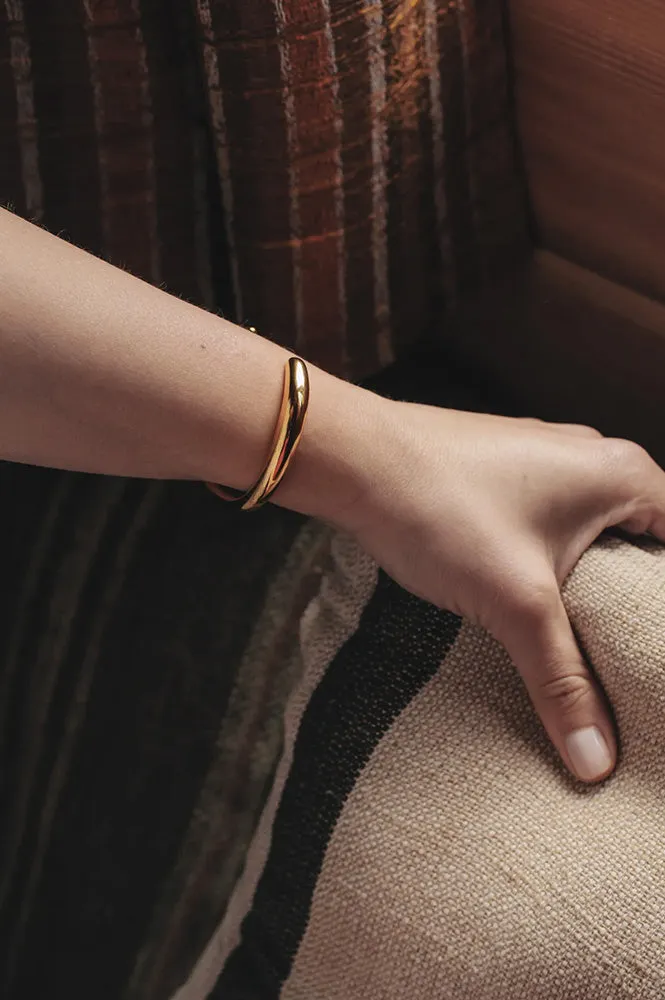 Nordic Muse Fluid Gold Cuff