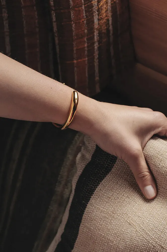 Nordic Muse Fluid Gold Cuff