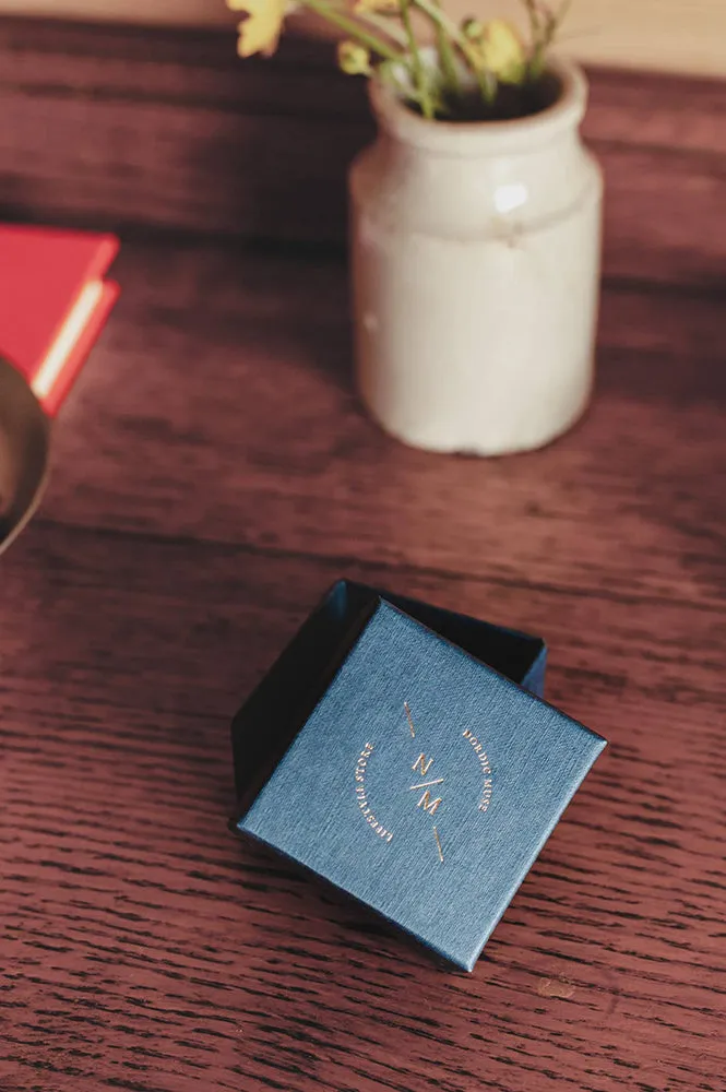 Nordic Muse Irregular Gold Band Ring