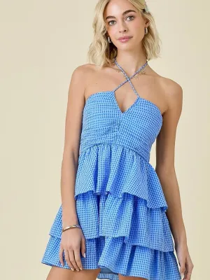 Pamela Halter Mini Dress