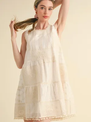 Patchwork Lace Dress