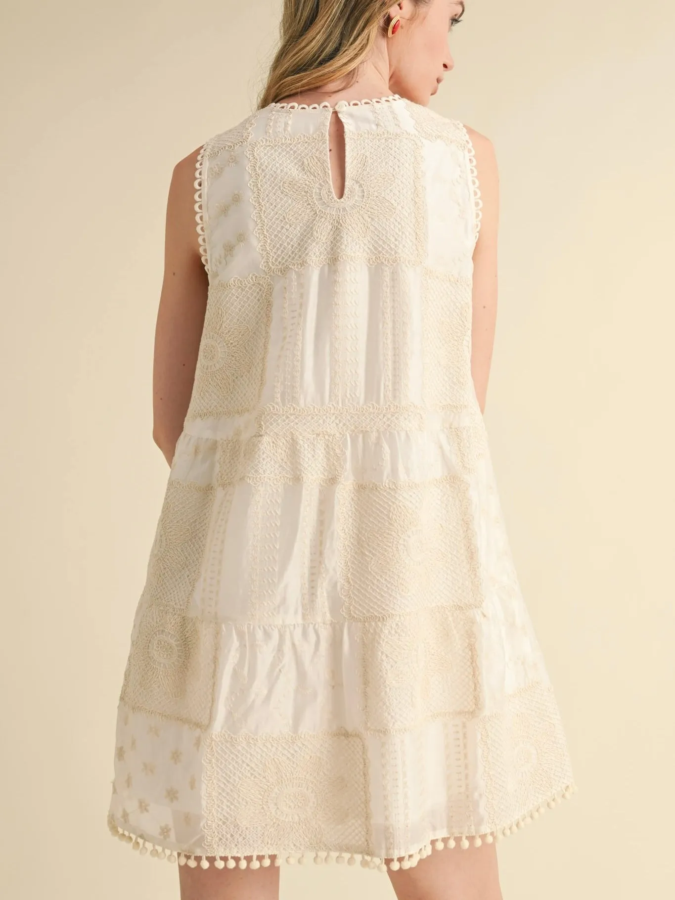 Patchwork Lace Dress