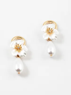 Pearl Flower Earring