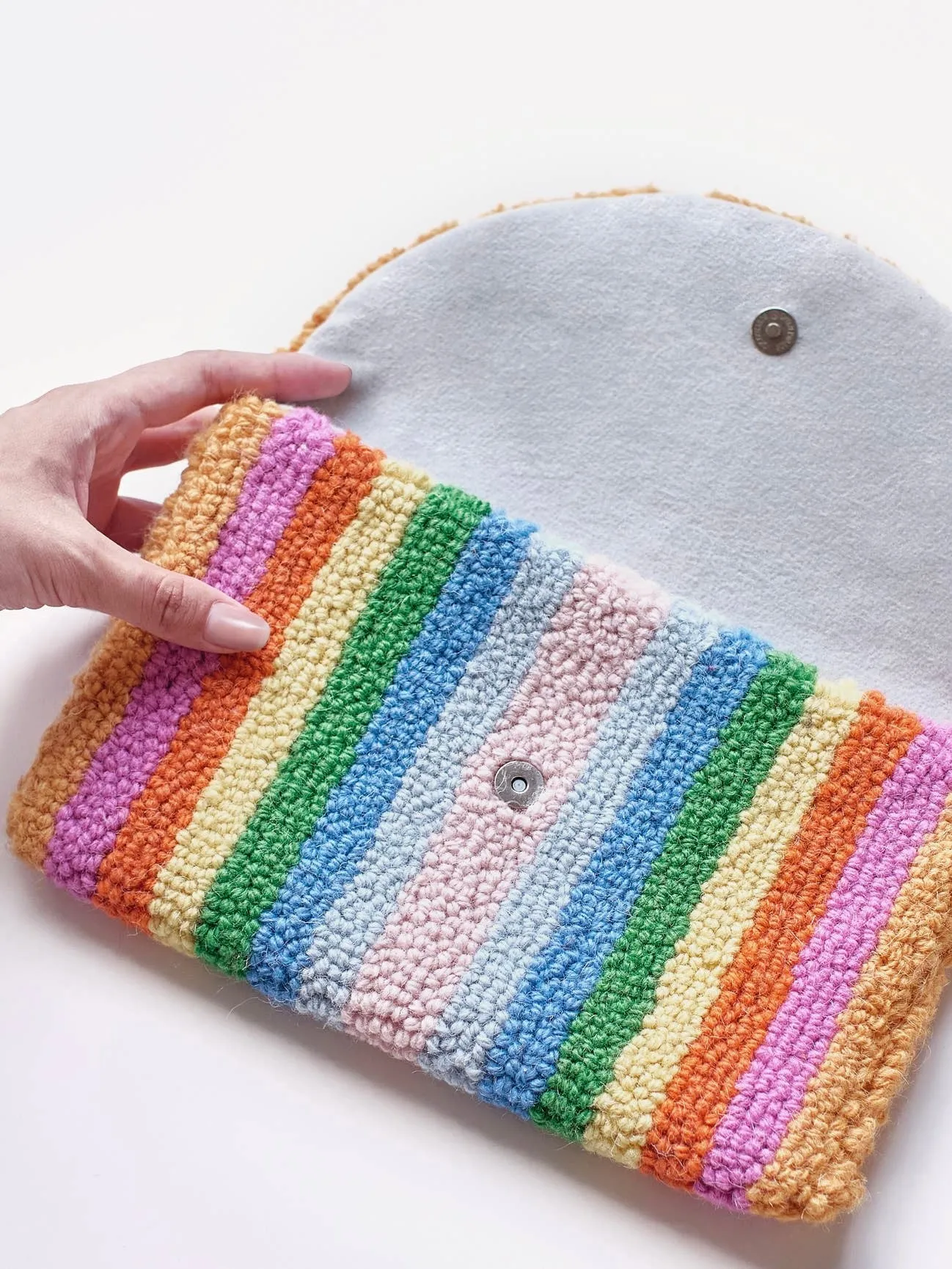 Rainbow Hook Clutch