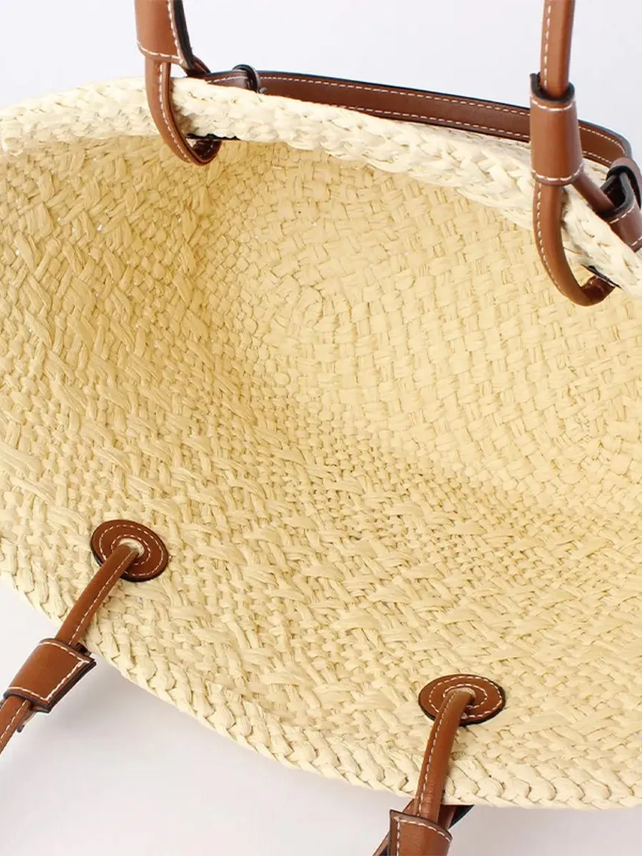 Riviera Straw Tote