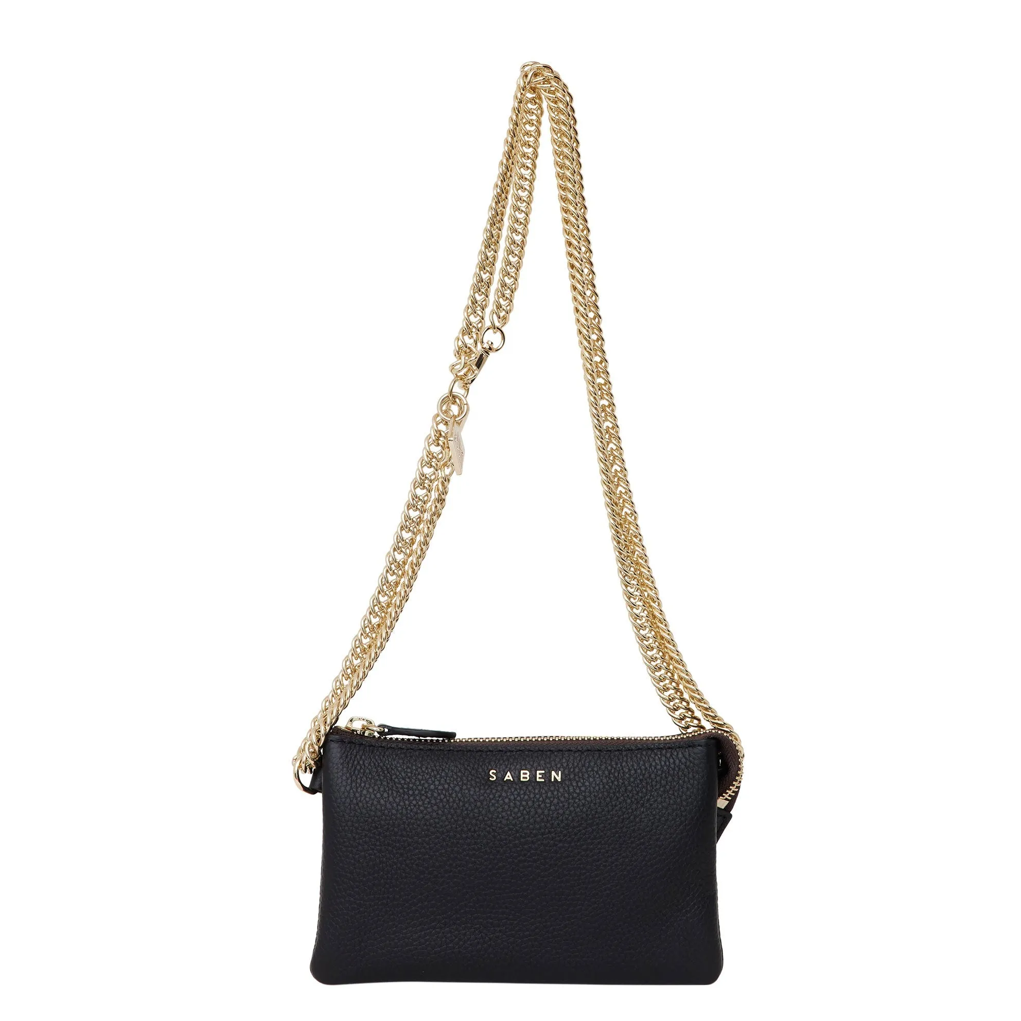 Saben Feature Strap Chain Gold Curb