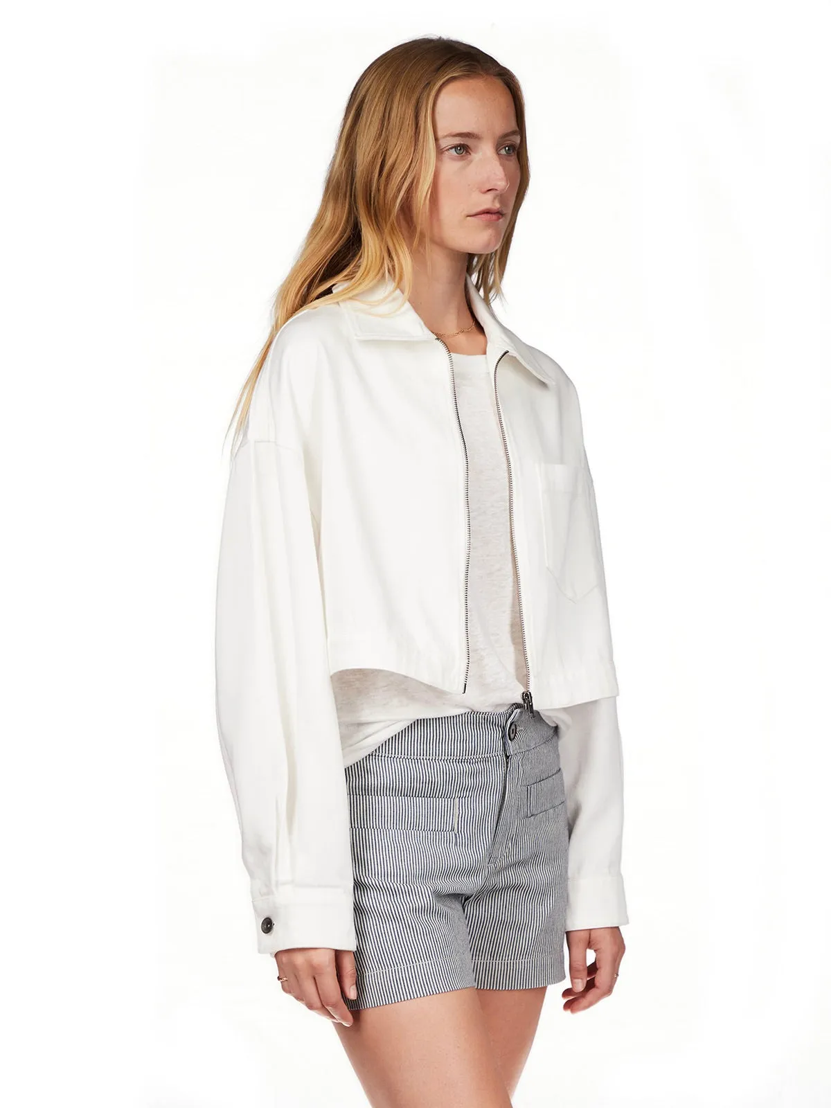 {Sanctuary} Cropped Paper Boy Jacket