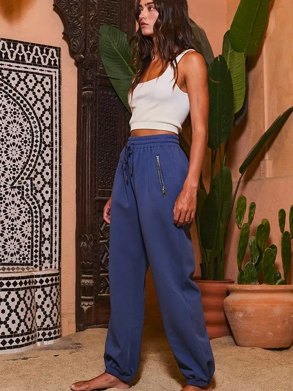 Scuba Drawstring Jogger Pants