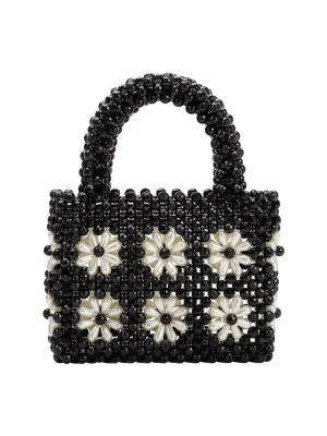 Selena Floral Bead Bag