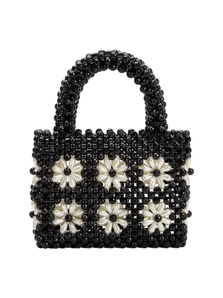 Selena Floral Bead Bag