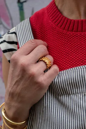 Shyla Ilina Spike Ring