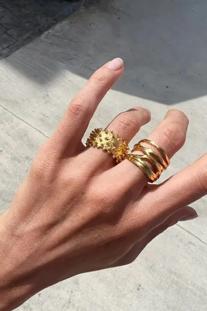 Shyla Ilina Spike Ring