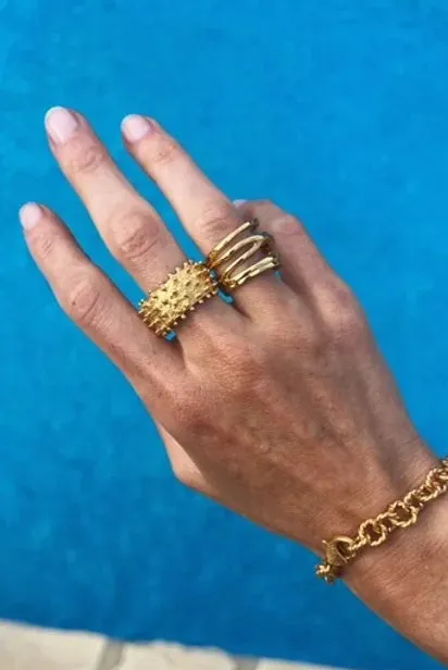 Shyla Ilina Spike Ring