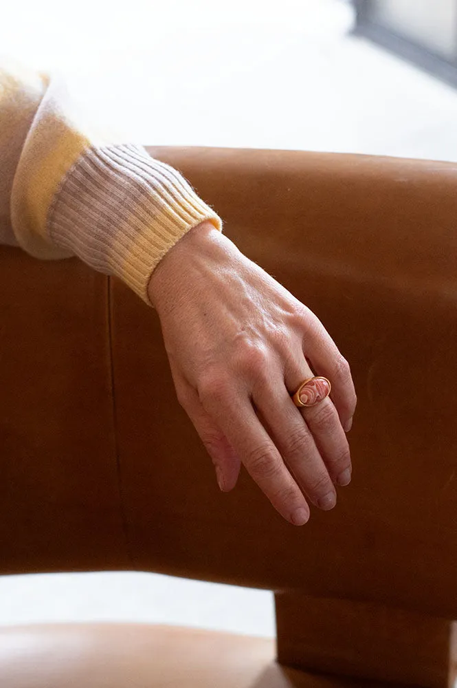 Shyla Serifos Rhodochrosite Ring