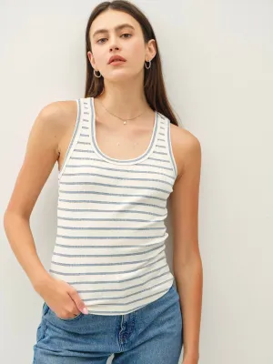Striped Rib Tank