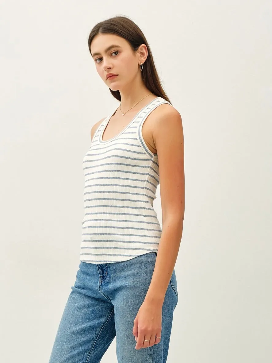 Striped Rib Tank
