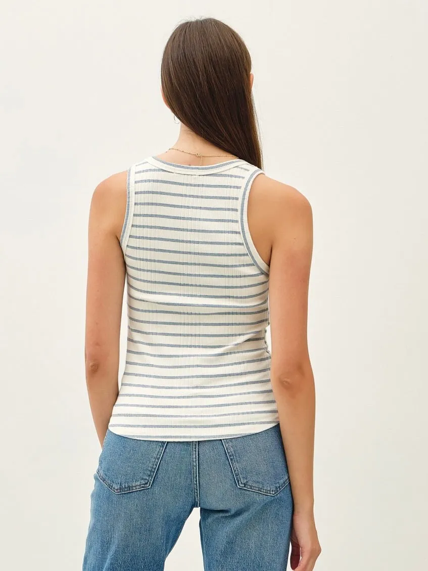Striped Rib Tank