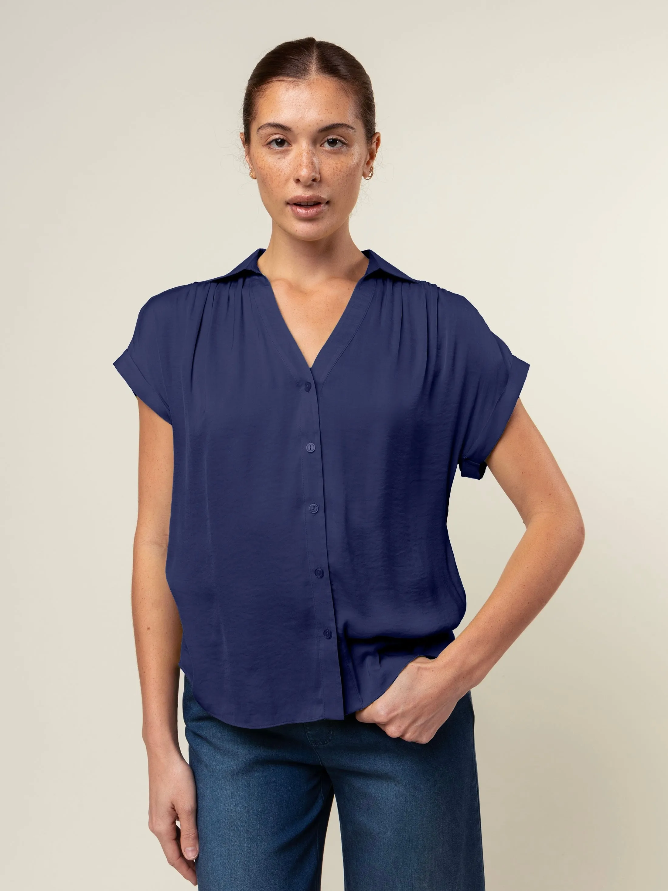 Suri Short Sleeve Blouse