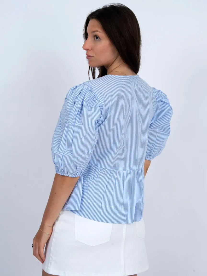 Tally Peplum Top