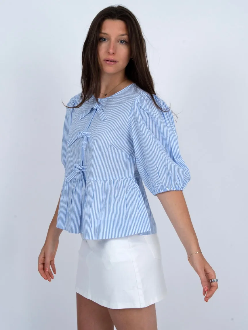 Tally Peplum Top