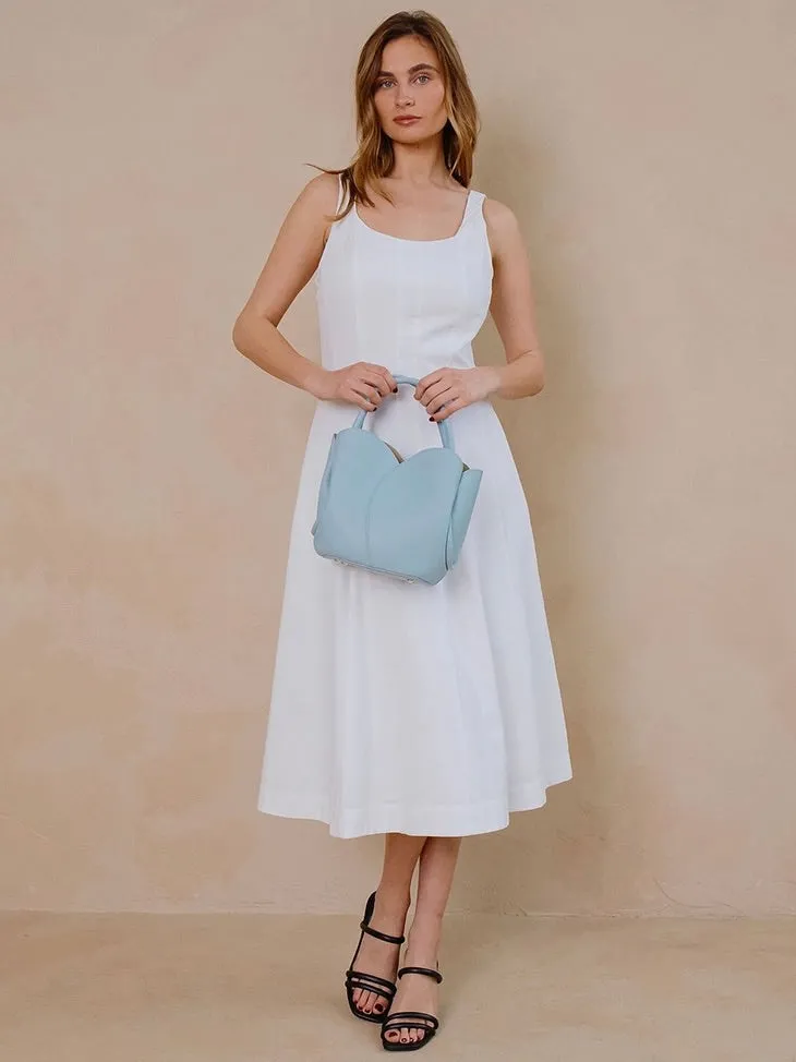 Tulip Top Handle Bag