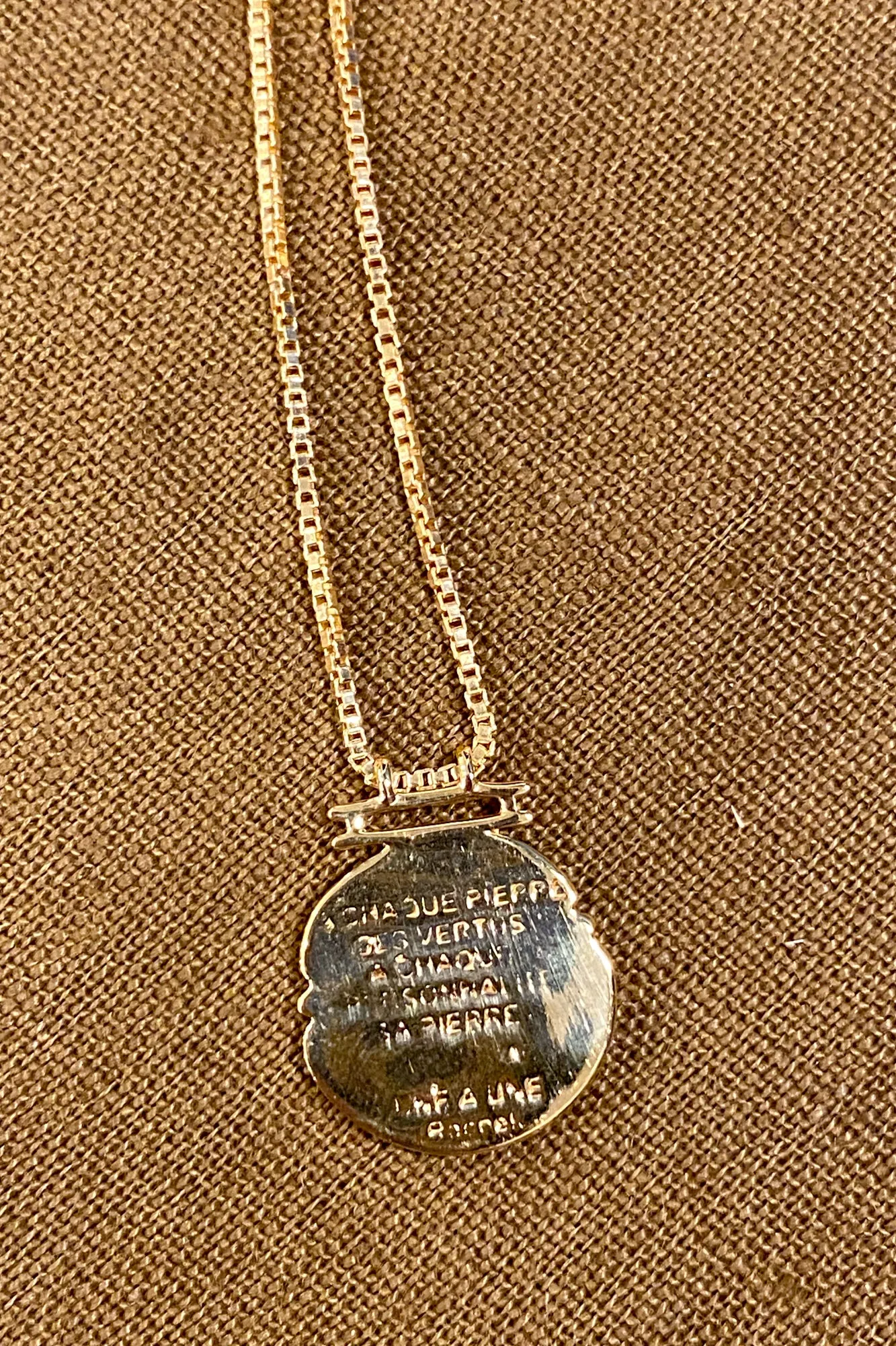 Une A Une Horus Medallion Necklace